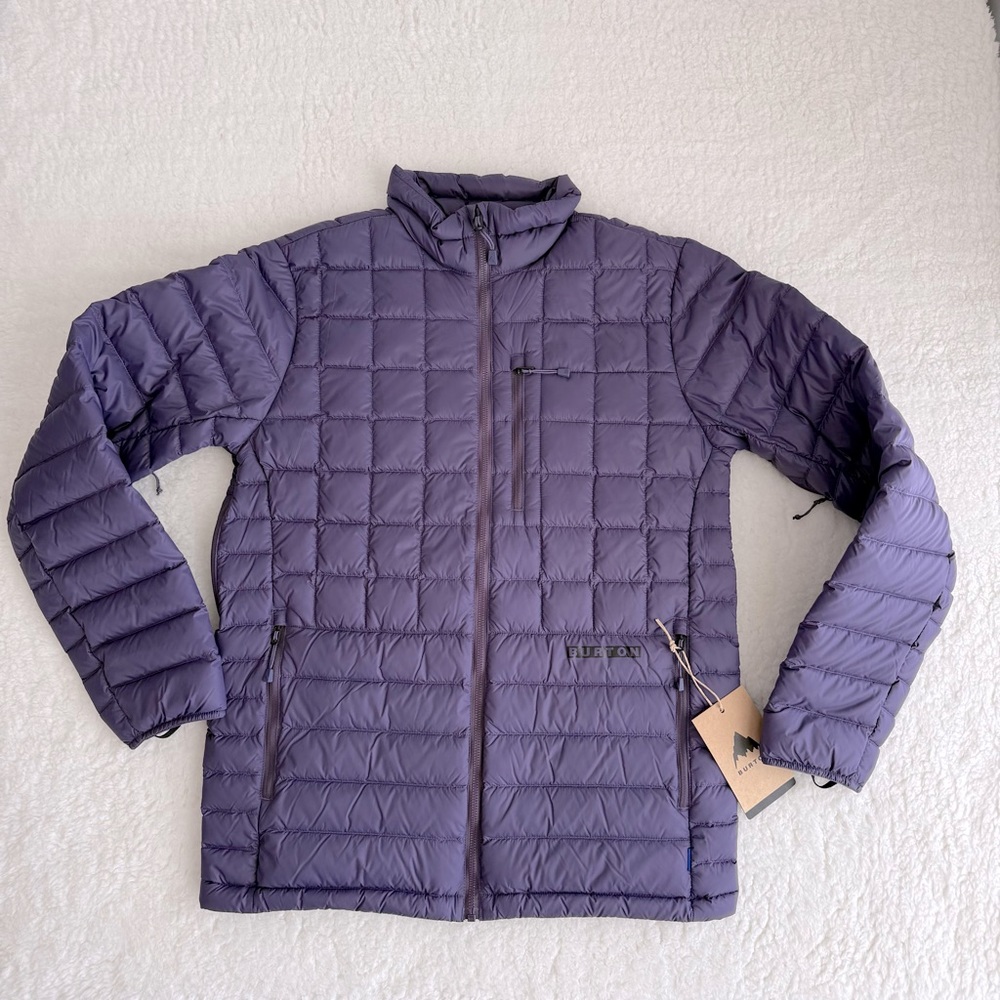 Burton Men's Mid-Heat Down Insulated Jacket, Violet, Small